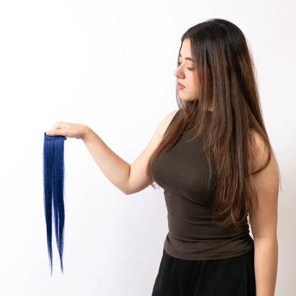 Blue Coloured Streaks