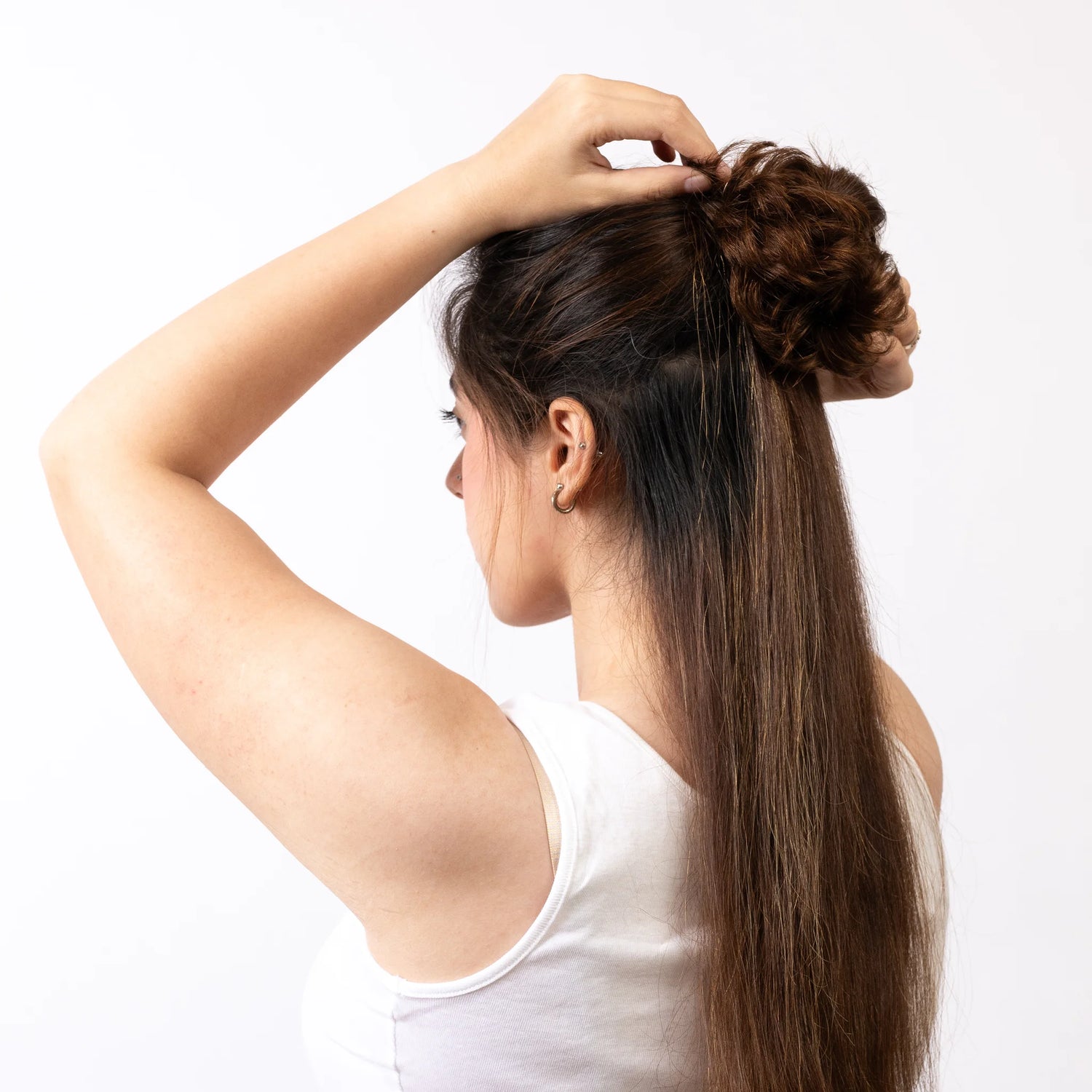 Messy Bun Hair Scrunchie