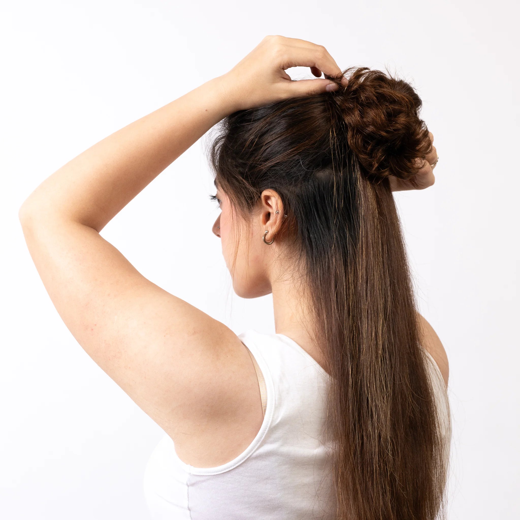 Messy Bun Hair Scrunchie